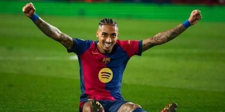 بطولة اسبانيا..اختيار البرازيلي رافينيا أفضل لاعب في الموسم