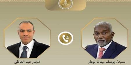 اتصال
      هاتفى
      بين
      وزير
      الخارجية
      والهجرة
      ونظيره
      النيجيري