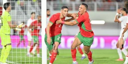حكيمي والكعبي يقودان الأسود إلى فوز جديد على حساب المنتخب التونسي