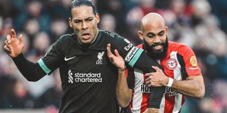 شوط أول سلبي بين ليفربول وبرينتفورد في الدوري الإنجليزي