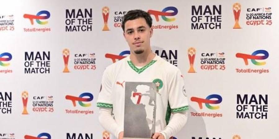 عثمان معما أفضل لاعب في مباراة الشبان ضد كينيا