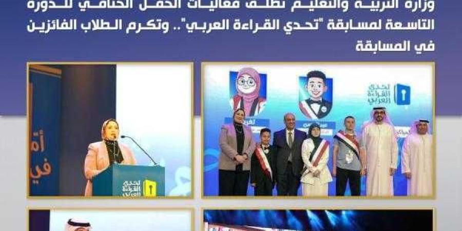 أبرز
      أنشطة
      وزارة
      التربية
      والتعليم
      خلال
      أسبوع