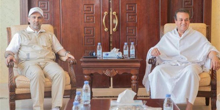 وزير
      الصحة
      يعقد
      اجتماعا
      مع
      نظيره
      السعودي
      للاطمئنان
      على
      الحجاج
      المصريين