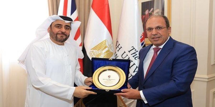 الجامعة
      البريطانية
      في
      مصر
      تستقبل
      رئيس
      جامعة
      حمدان
      بن
      محمد
      تعزيزًا
      للتعاون
      الذكي
