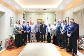 وزير التعليم العالي يستقبل وفد جامعة رووان الأمريكية لبحث التعاون
