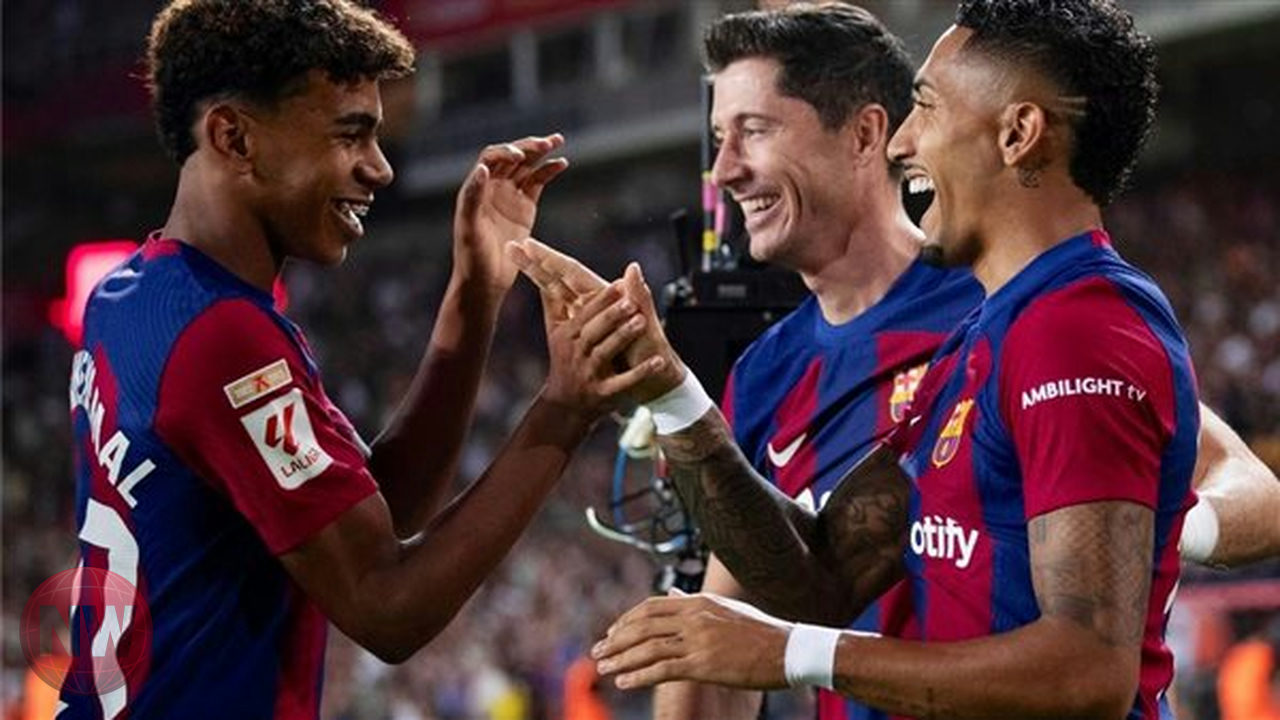 برشلونة يتصدر الليغا بفضل حصنه الدفاعي ويحقق رقمًا أوروبيًا فريدًا