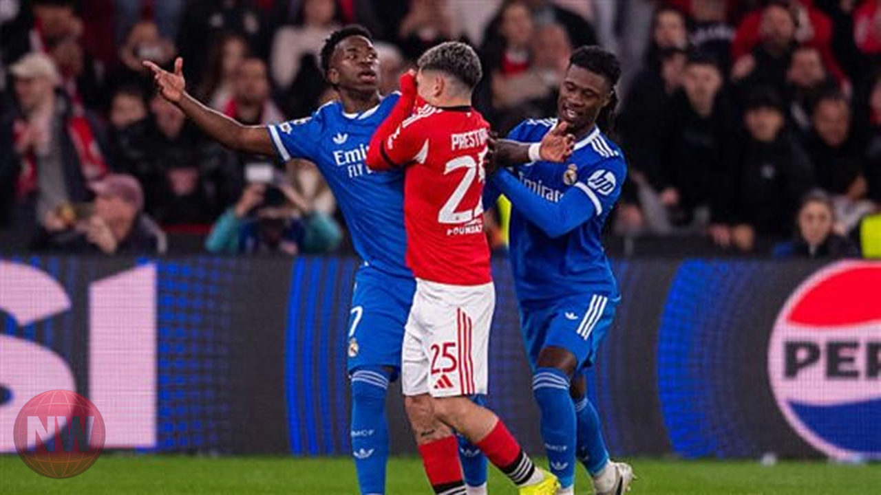 رئيس بنفيكا يدافع عن بريستياني بعد اتهامات العنصرية ضد فينيسيوس