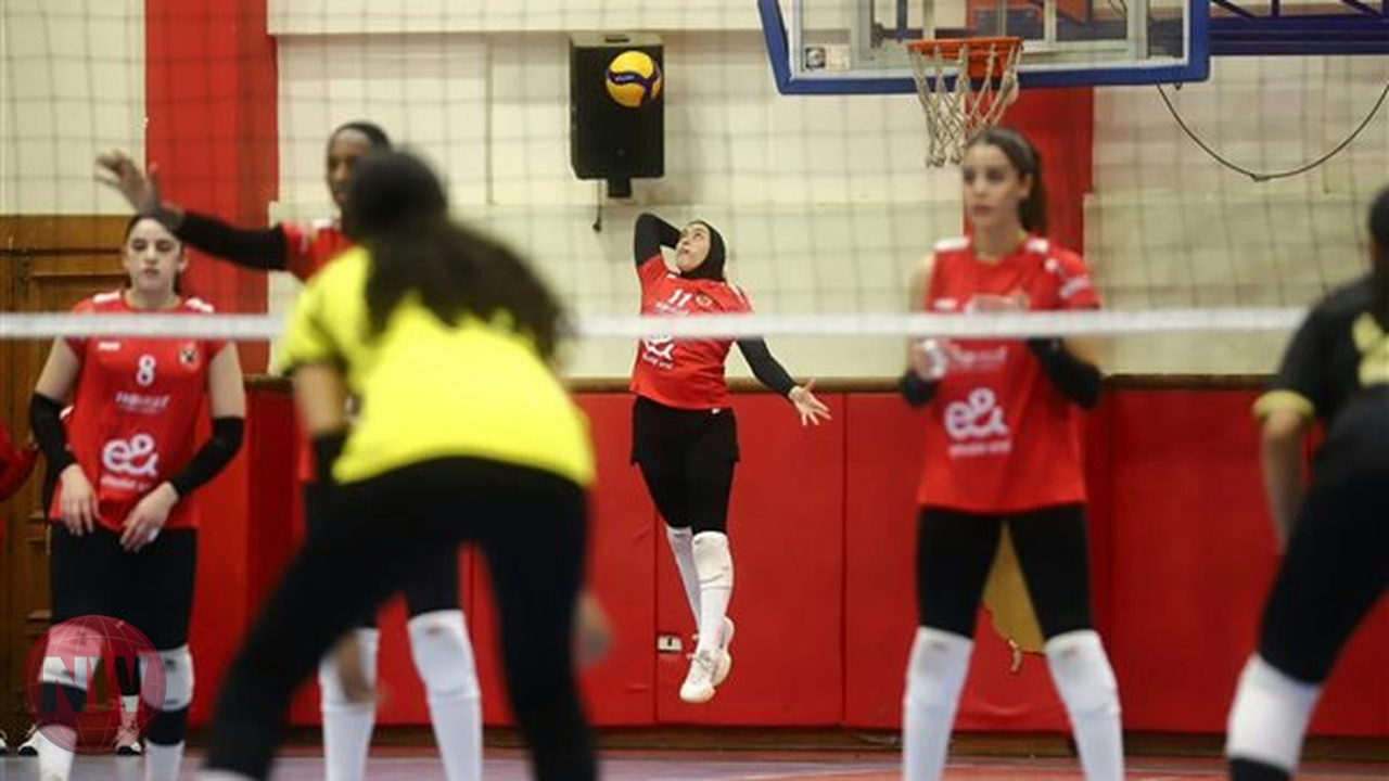 سيدات طائرة الأهلي يتأهلن لنصف نهائي كأس مصر بعد الفوز على وادي دجلة