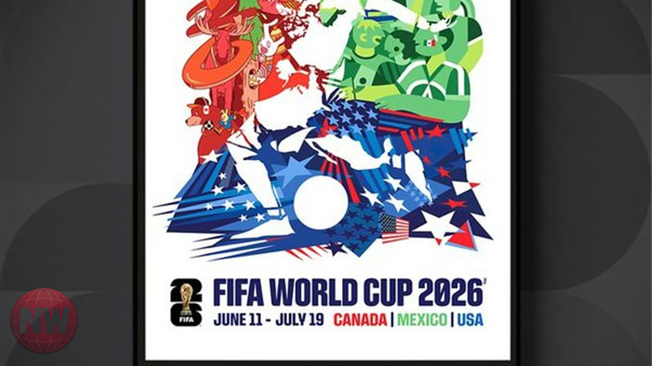 فيفا يكشف ملصق كأس العالم 2026 بمشاركة فنانين من الدول المستضيفة