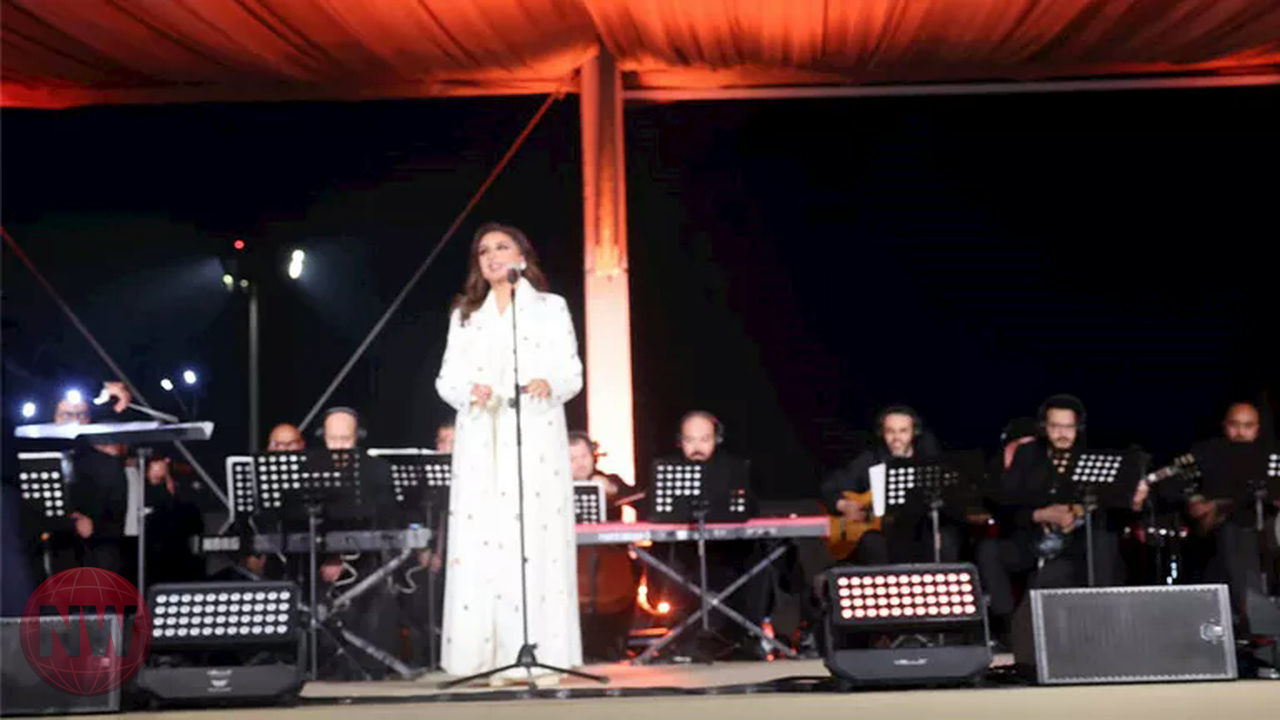 أنغام تحيي حفلاً خيرياً كبيراً بالمتحف المصري وتلتقي بتركي آل الشيخ