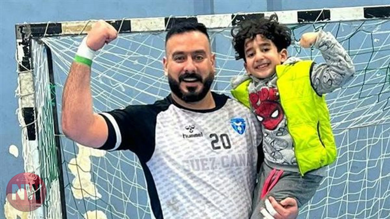 وفاة لاعب كرة يد مصري بعد تأهله بفريقه لدور الثمانية