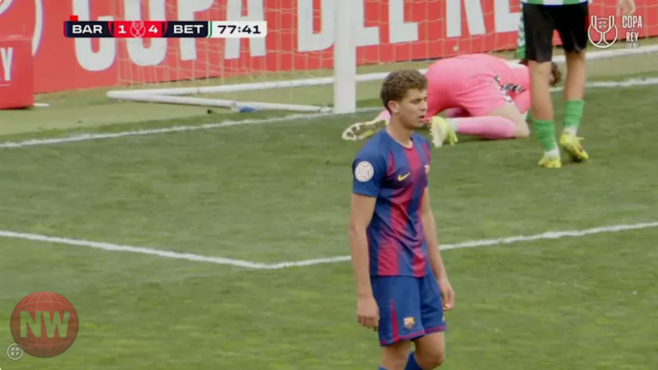 برشلونة يخسر نهائي كأس إسبانيا للشباب أمام ريال بيتيس برباعية