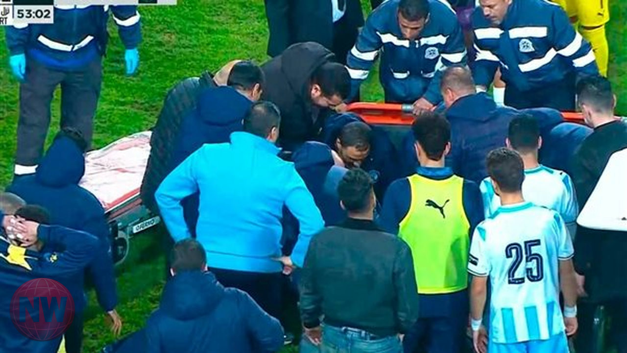 إصابة محمد حمدي لاعب بيراميدز تستدعي نقله للمستشفى بكأس مصر