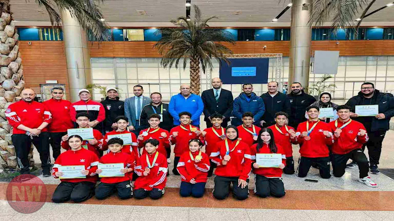 منتخب مصر للووشو يحصد 10 ميداليات ويتأهل لأولمبياد الشباب