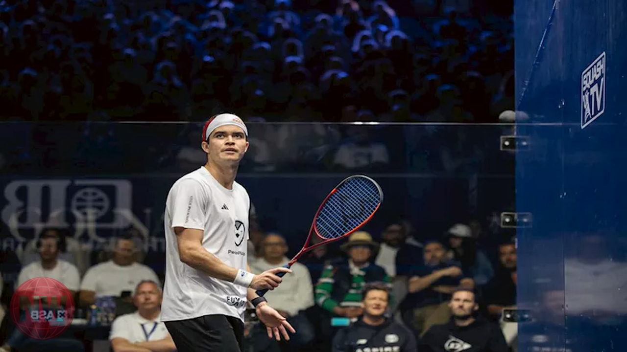 البيروفي دييجو إلياس يتوج بلقب بطولة الجونة الدولية للإسكواش