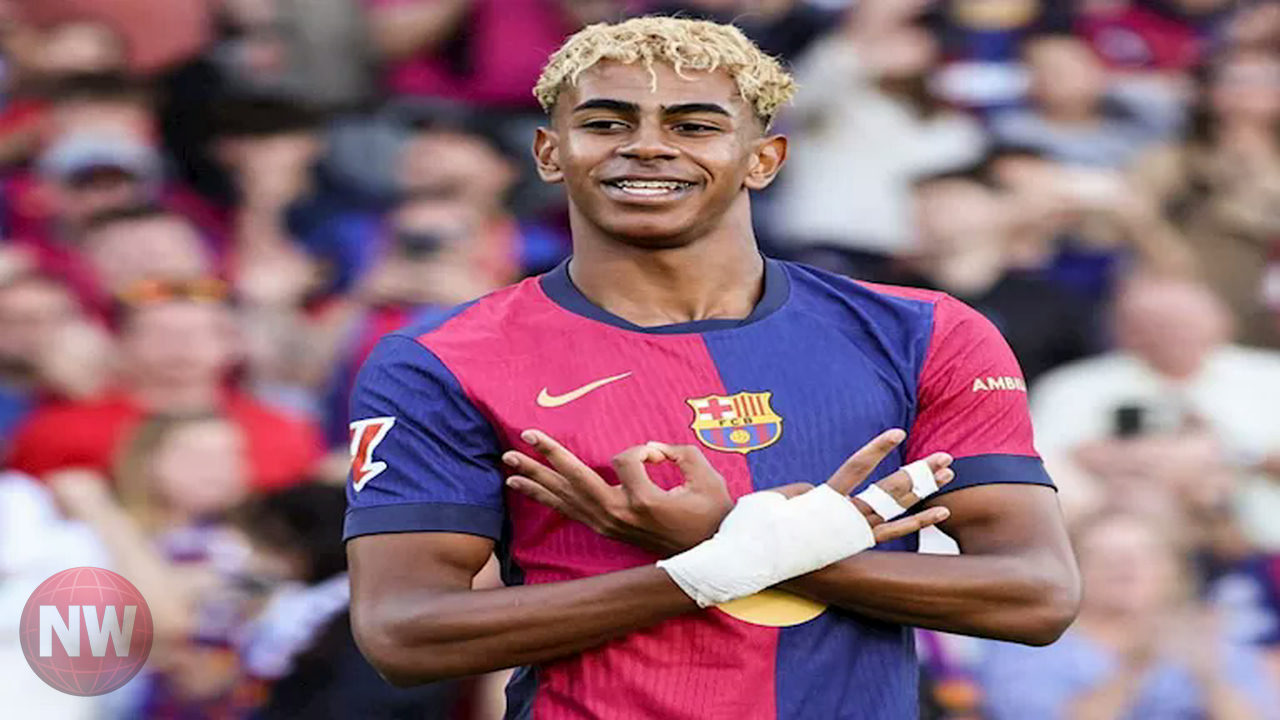 لامين يامال يحطم رقم مبابي في دوري أبطال أوروبا بعمر 19 عامًا