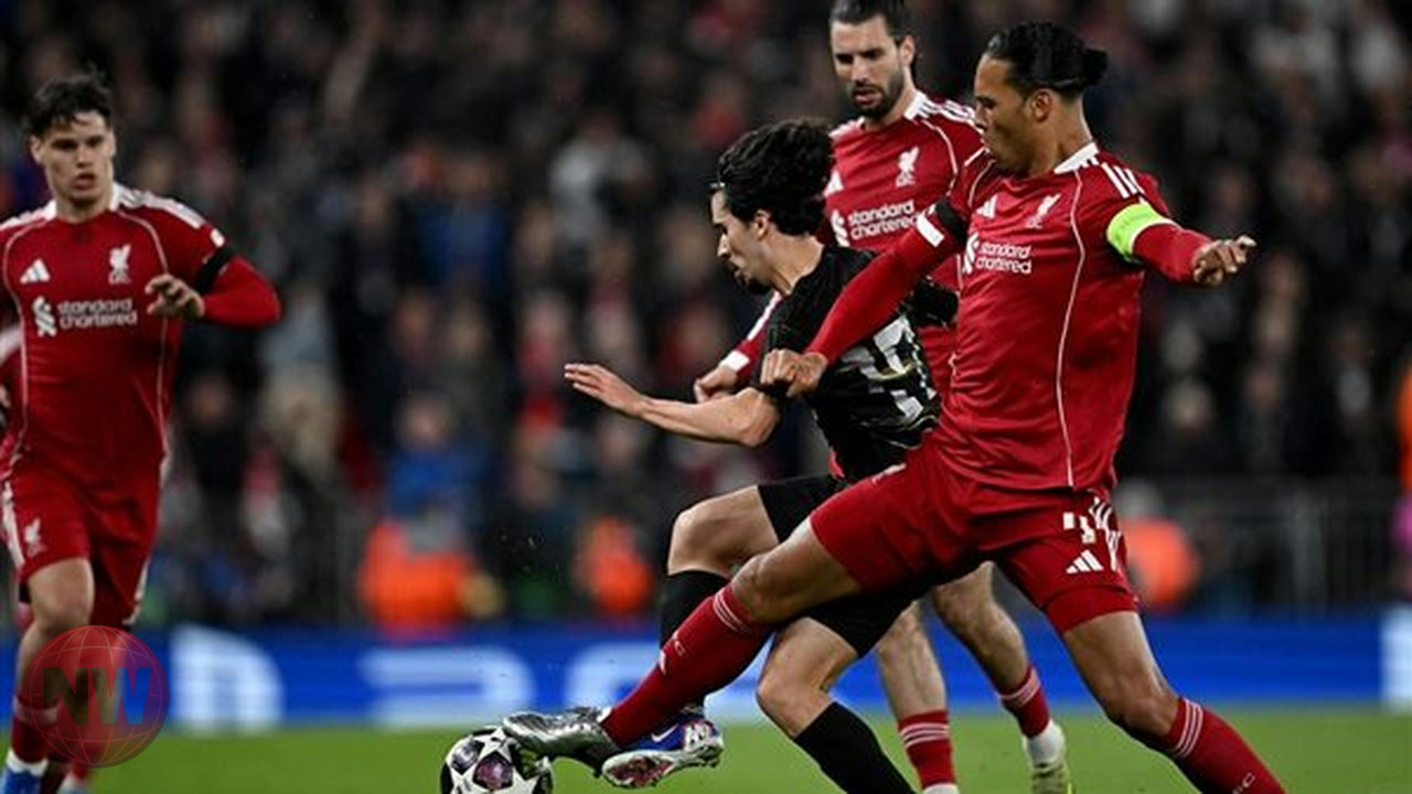 ديمبلي يفتتح التسجيل لباريس سان جيرمان ضد ليفربول في دوري الأبطال