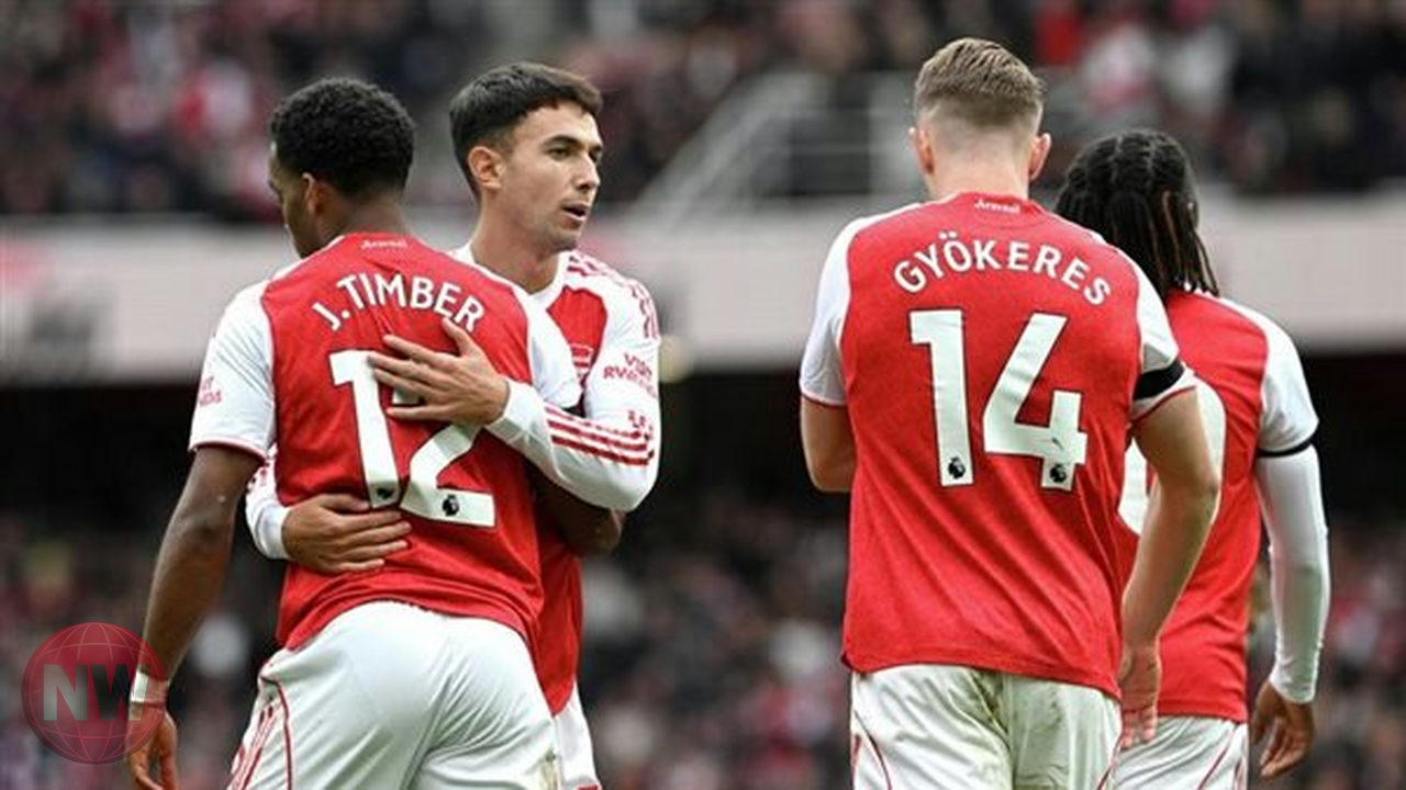 أرسنال يضع قدماً في نصف نهائي دوري أبطال أوروبا أمام سبورتينج لشبونة