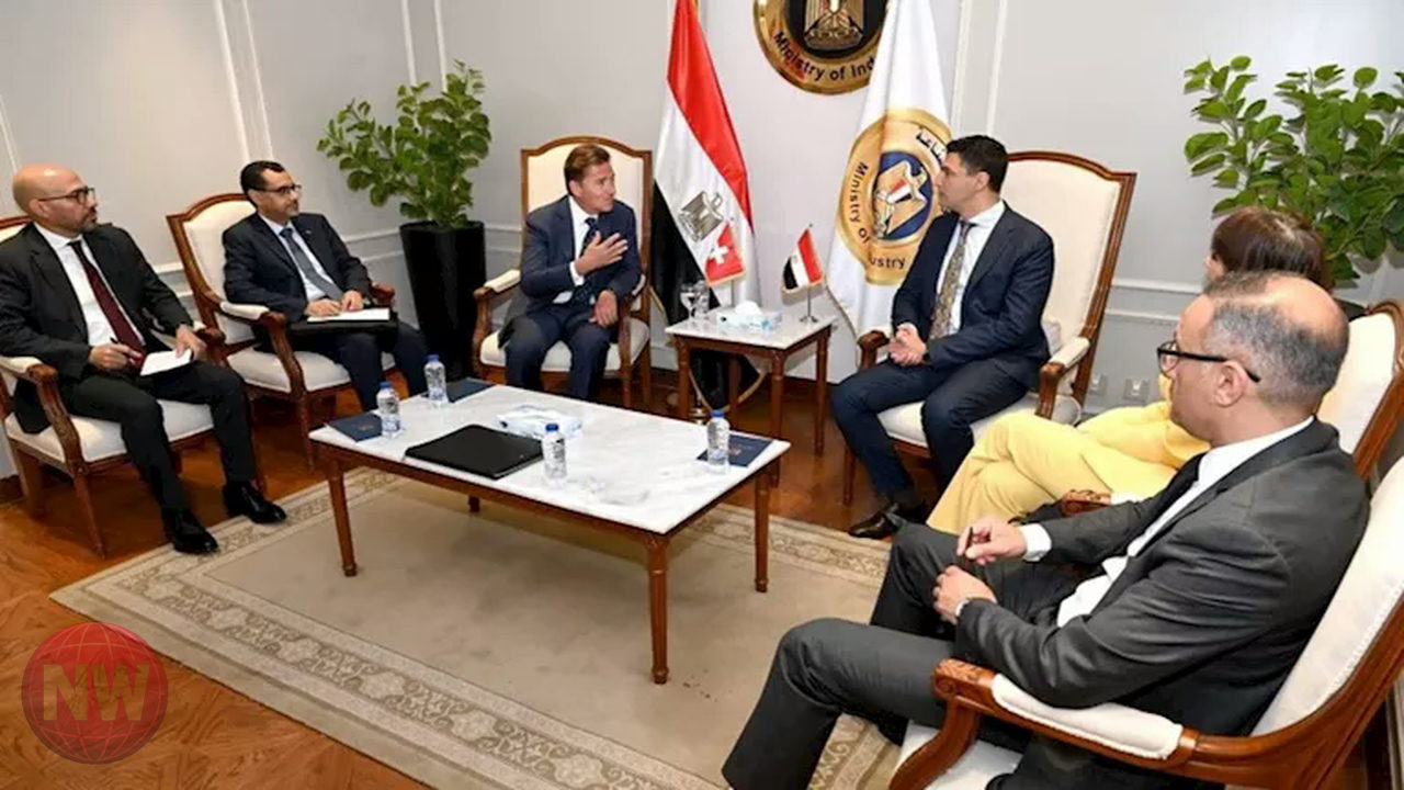 مصر وسويسرا تبحثان تعزيز الشراكة الصناعية والتكنولوجية