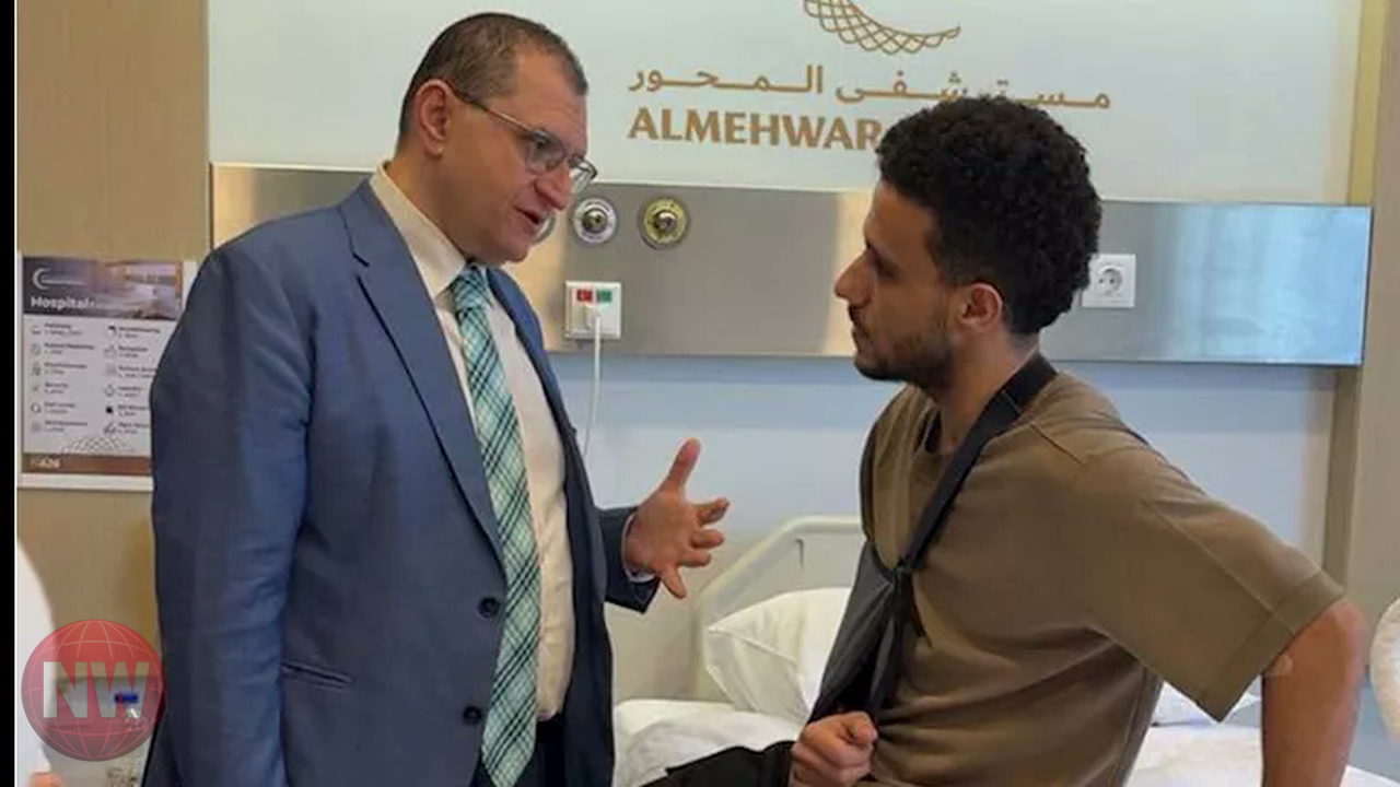 مصطفى فتحي يجري جراحة ناجحة في الترقوة ويعود للتأهيل