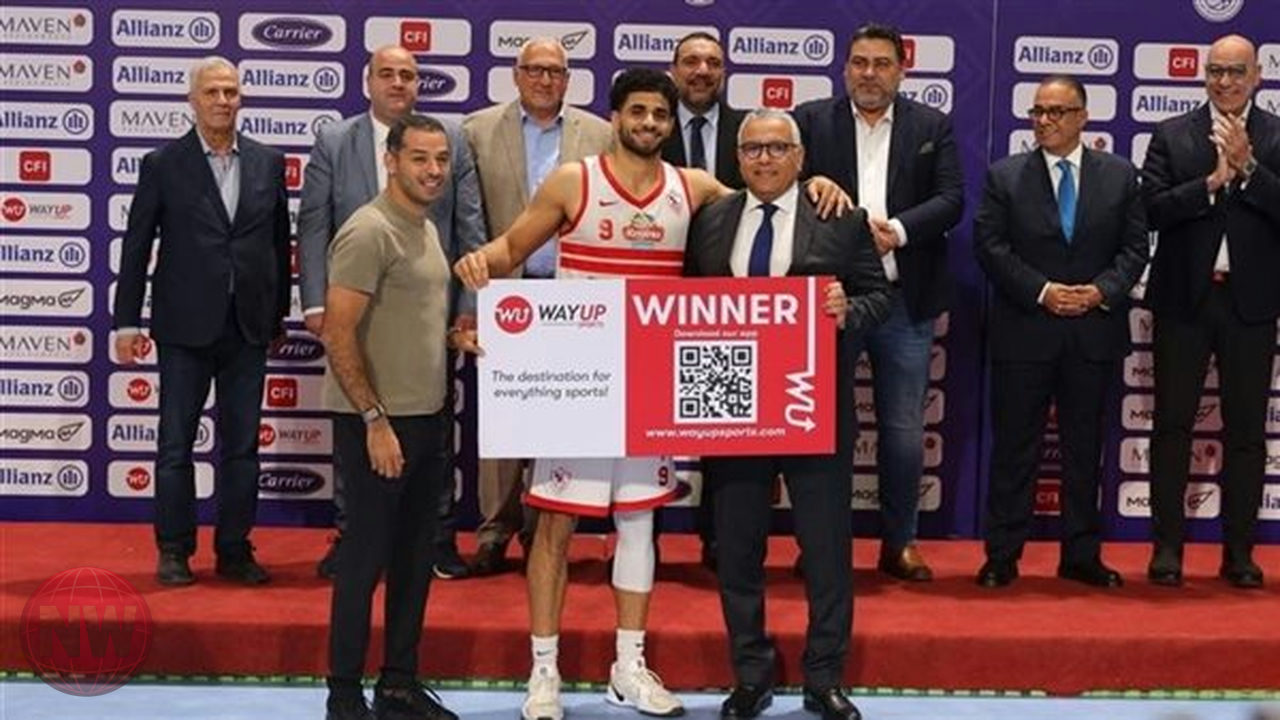 آدم موسى يتوج بجائزة أفضل لاعب في نهائي كأس مصر لكرة السلة