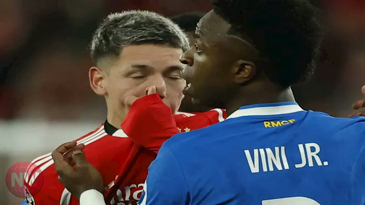 اليويفا يفرض عقوبة مشددة على نجم بنفيكا بسبب العنصرية ضد فينيسيوس