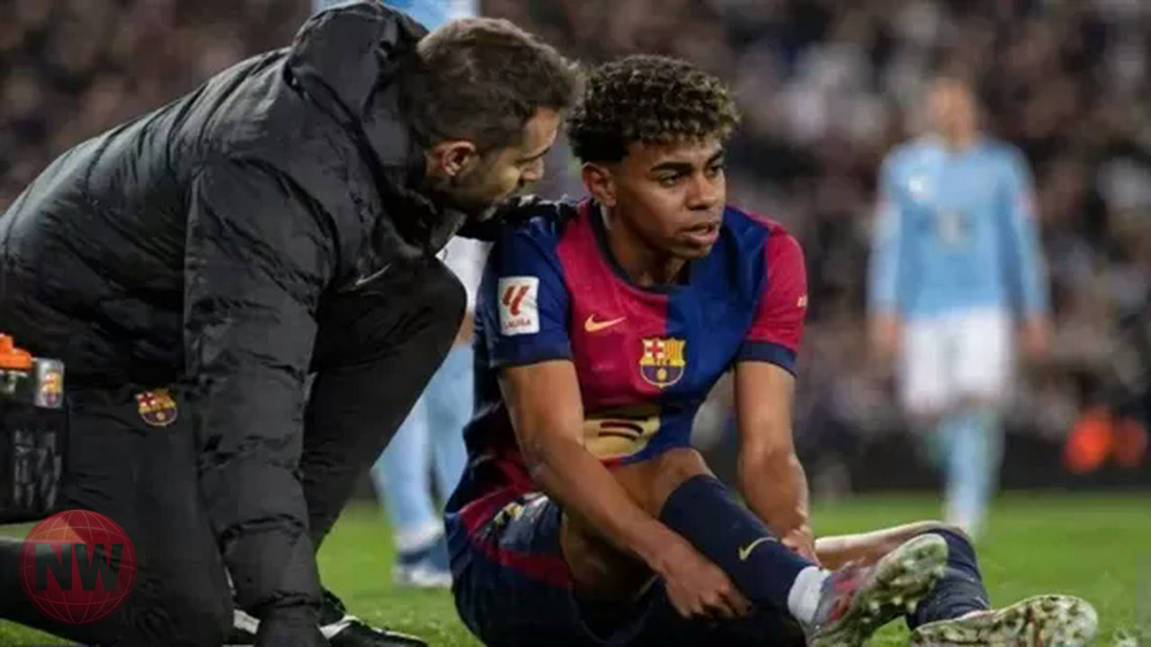 إصابة لامين يامال تنهي موسمه مع برشلونة وتثير مخاوف حول إجهاده