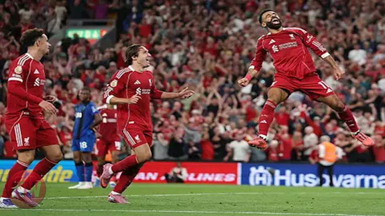 ليفربول يقلب الطاولة على كريستال بالاس في الدوري الإنجليزي