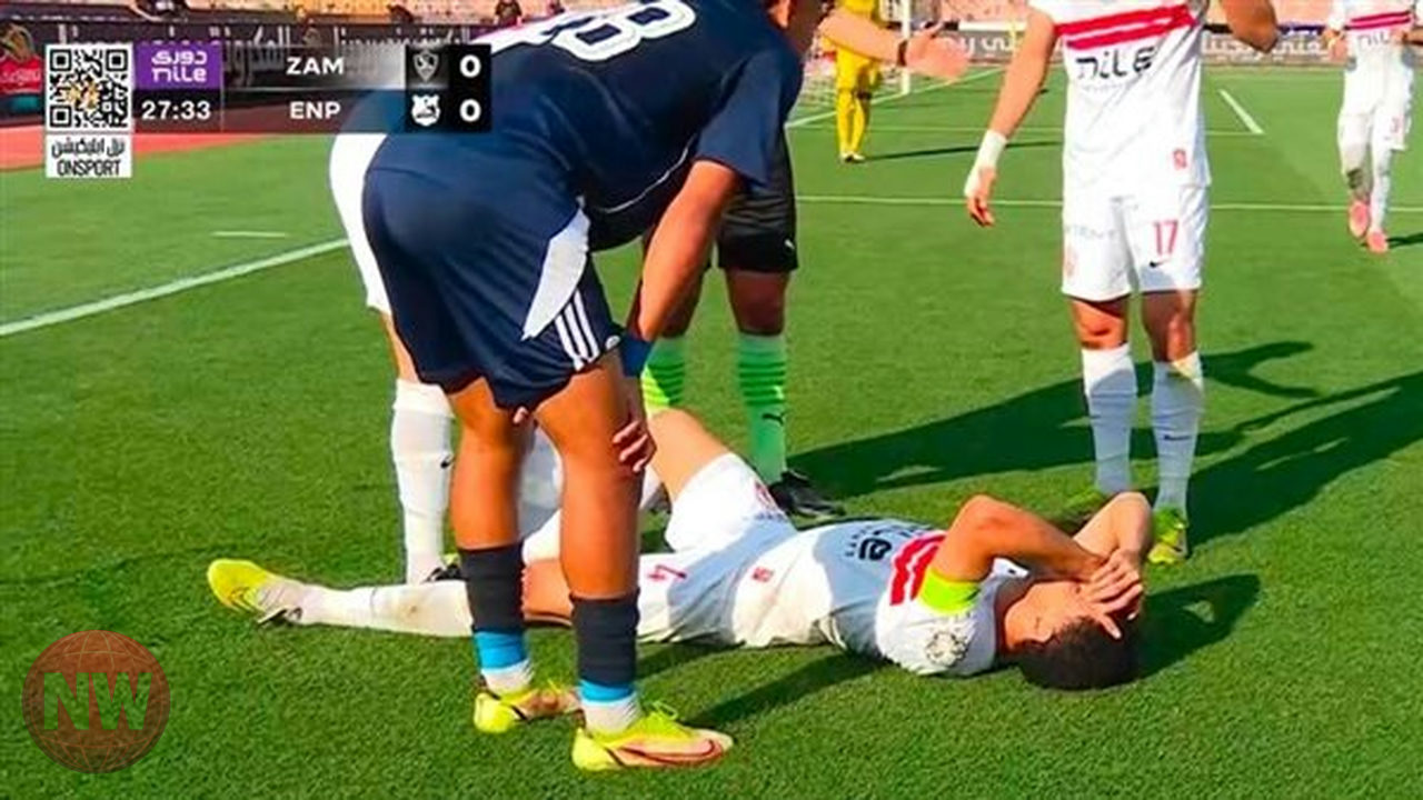 إصابة عمر جابر في مباراة الزمالك وإنبي.. فحوصات لتحديد مدة الغياب