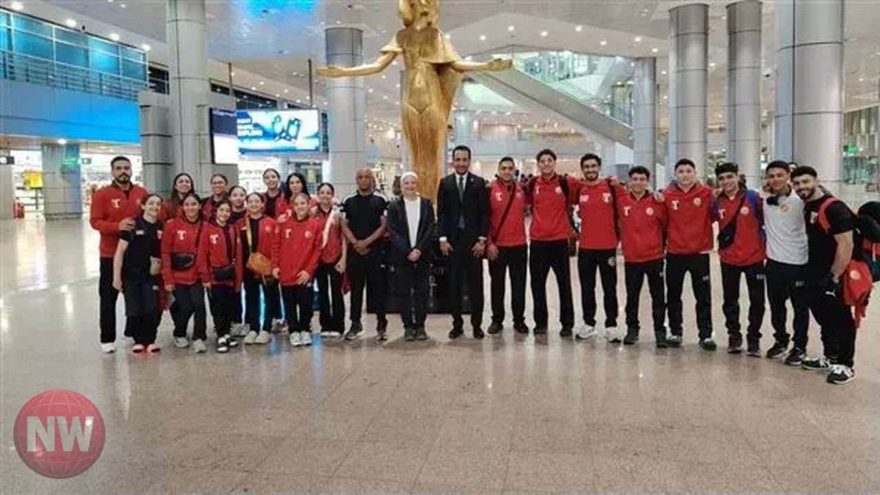 بعثة الجمباز المصري تستقبل بحفاوة بعد إنجاز البطولة الأفريقية