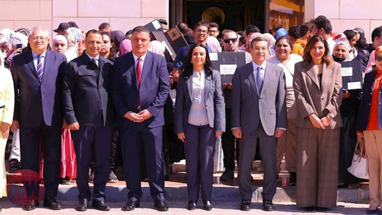 وزيرة التضامن توزع 175 جهازًا تعويضيًا لطلاب الجامعات ذوي الإعاقة