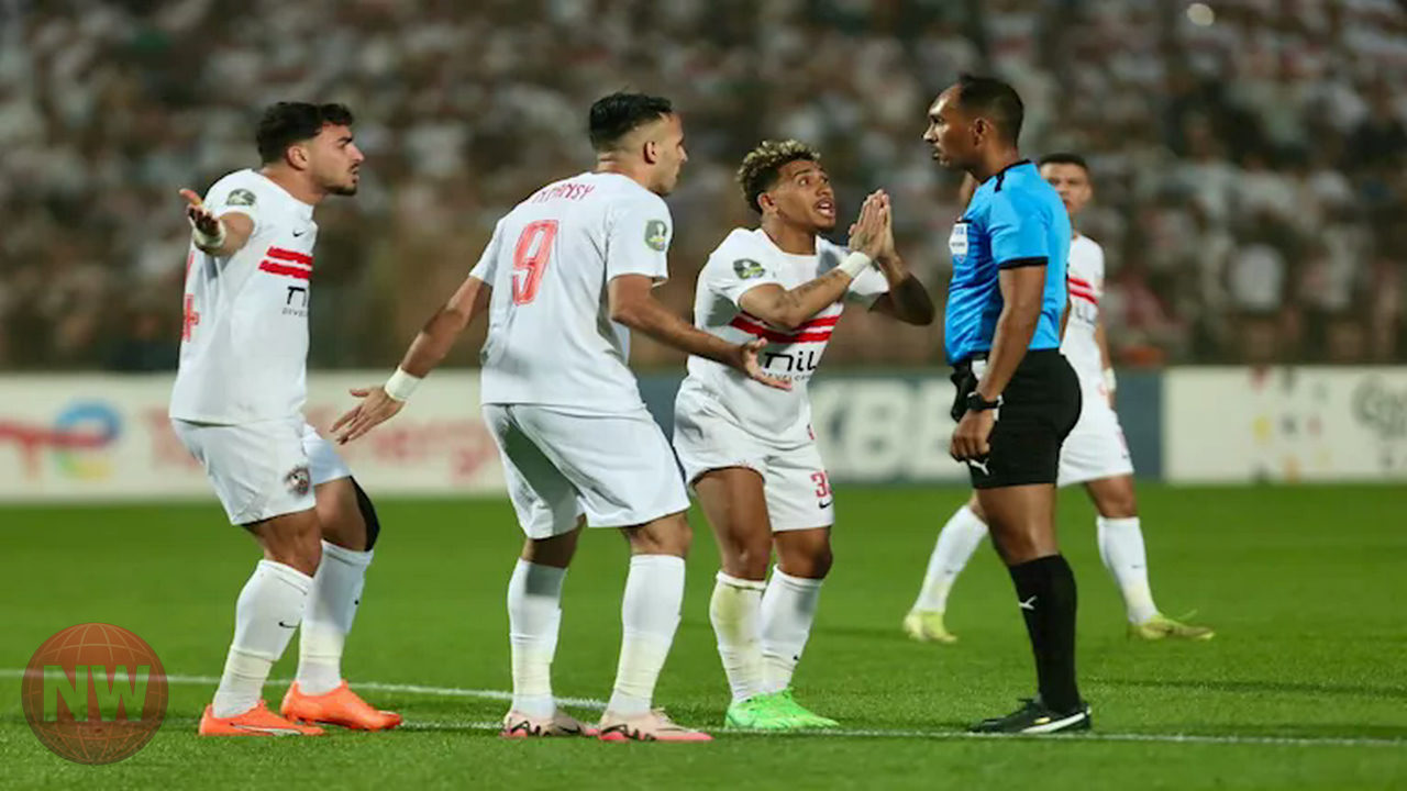 الغازي يقود طاقم تحكيم مباراة الزمالك وسموحة في الدوري المصري