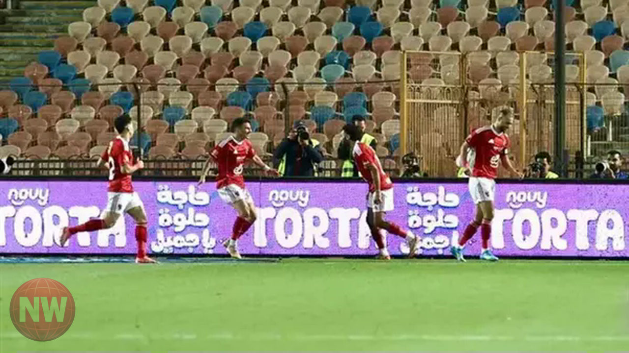 الأهلي يتقدم على إنبي بهدفين في الشوط الأول بالدوري المصري