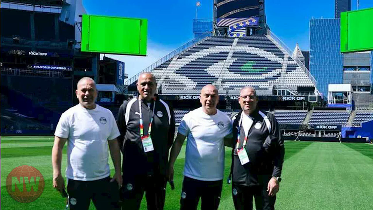 جهاز منتخب مصر يتفقد ملعب مواجهة بلجيكا في كأس العالم 2026