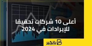 أعلى
      10
      شركات
      تحقيقا
      للإيرادات
      في
      2024