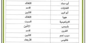 تخصيص
      يوم
      إسبوعي
      بكل
      مركز
      ومدينة
      وحي
      لعقد
      لقاءات
      مع
      المواطنين
      بالشرقية