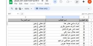 رابط
      وخطوات
      الاستعلام
      عن
      نتيجة
      الشهادة
      الإعدادية
      في
      محافظة
      الغربية