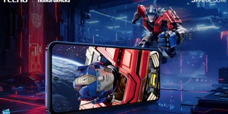 Tecno تكشف عن Spark 30 Pro مع إصدار Transformers