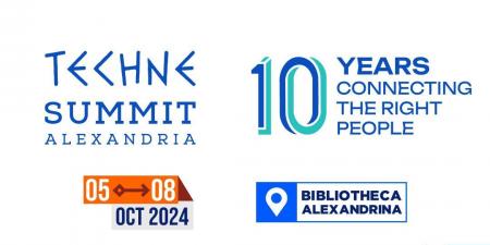 The 10th edition of Techne Summit Alexandria Kicks Off from 5th to 8th October at the Bibliotheca Alexandrina، Celebrating a Decade of Innovation and Entrepreneurship