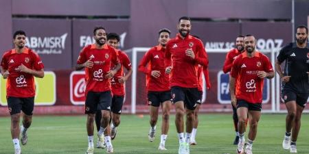 بتواجد كهربا، كواليس مران الأهلي استعدادًا لمواجهة العين الإماراتي