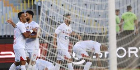 الزمالك يتقدم على سموحة في الشوط الأول بهدف ناصر منسي