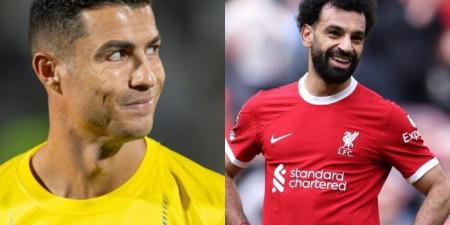 مصدر إلهام، محمد صلاح يتغزل في كريستيانو رونالدو