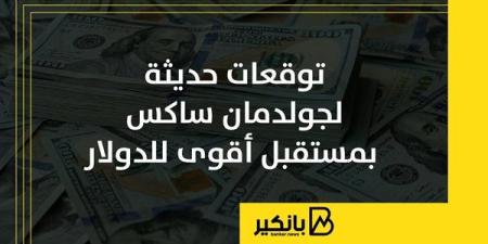 توقعات
      حديثة
      لجولدمان
      ساكس
      بمستقبل
      أقوى
      للدولار