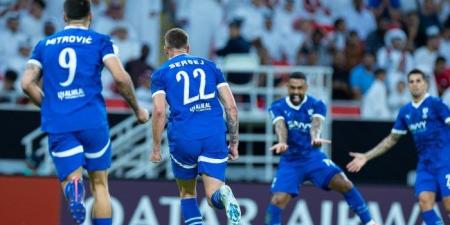 دوري أبطال آسيا، الهلال يتقدم على السد بهدف البليهي في الشوط الأول