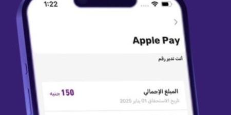 المصرية للاتصالات WE تتيح خدمة Apple Pay لعملائها (تفاصيل)