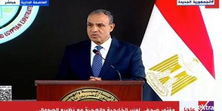 وزير الخارجية: البحر الأحمر للدول المشاطئة فقط ولا نقبل تدخل أطراف أخرى