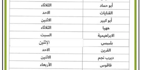 تخصيص
      يوم
      إسبوعي
      بكل
      مركز
      ومدينة
      وحي
      لعقد
      لقاءات
      مع
      المواطنين
      بالشرقية