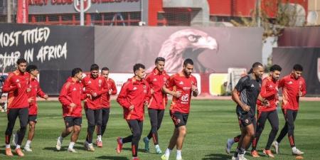 الأهلي يعود للتدريبات الجماعية اليوم استعدادًا لمباراة الجونة بالدوري