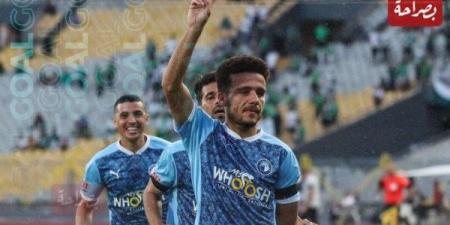 مصطفى فتحي يسجل الهدف الثاني لبيراميدز في شباك الزمالك