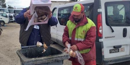 حجز
      مواد
      فاسدة
      بالقصر
      الكبير